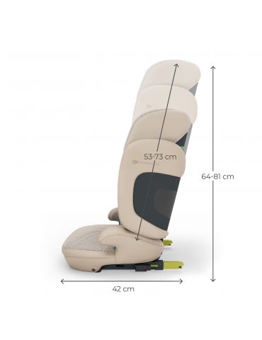 Kinderkraft Xpand 2 Pro I-Size Fotelik samochodowy 100-150cm Beige