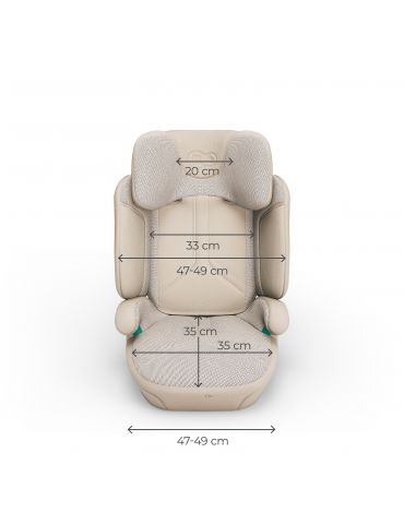 Kinderkraft Xpand 2 Pro I-Size Fotelik samochodowy 100-150cm Beige
