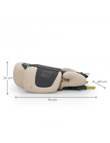 Kinderkraft Xpand 2 Pro I-Size Fotelik samochodowy 100-150cm Beige