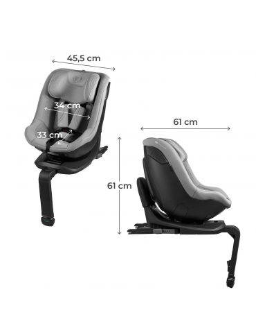 Kinderkraft I-Guard Pro i-size Fotelik samochodowy grey