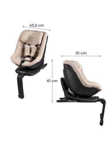 Kinderkraft I-Guard Pro i-size Fotelik samochodowy beige