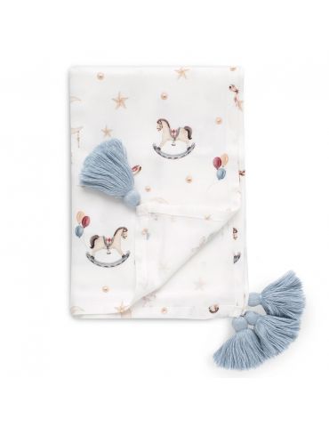 Yosoy Otulacz bambusowy z chwostami 100/70 Baby shower