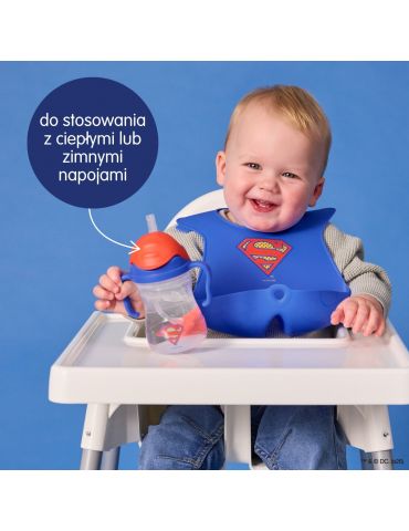 B.Box Bidon z obciążaną słomką 240ml Superman