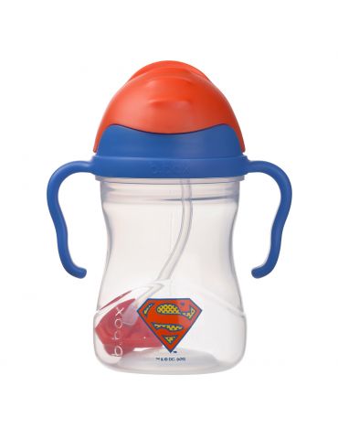 B.Box Bidon z obciążaną słomką 240ml Superman