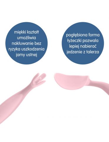 B.Box Pierwsze sztućce BLW dla niemowląt Ocean
