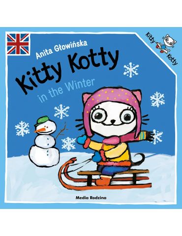 Książeczka Kicia Kocia Kitty Kotty in the winter A.Głowińska
