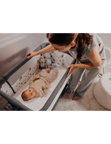 Lionelo Łóżeczko Dostawne Leonie Plus Beige Taupe