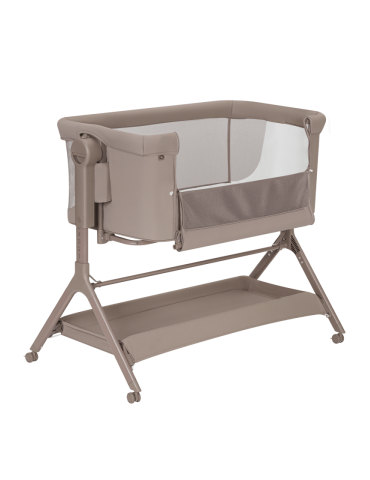 Lionelo Łóżeczko Dostawne Leonie Plus Beige Taupe