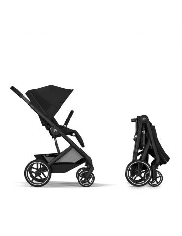 Cybex Balios S Lux Wózek 2W1 ze składaną gondolą Moon Black
