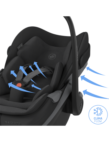 Maxi Cosi Pebble Slide Pro fotelik samochodowy 0-13 kg Onyx Black
