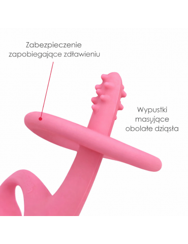 Mombella Gryzak Dancing Elephant Pink