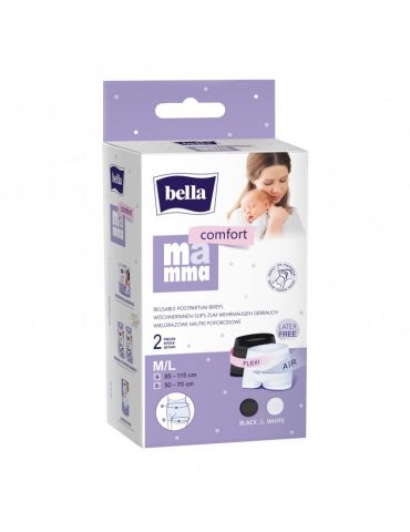 Bella Mamma Comfort Majtki poporodowe M/L 2 szt.