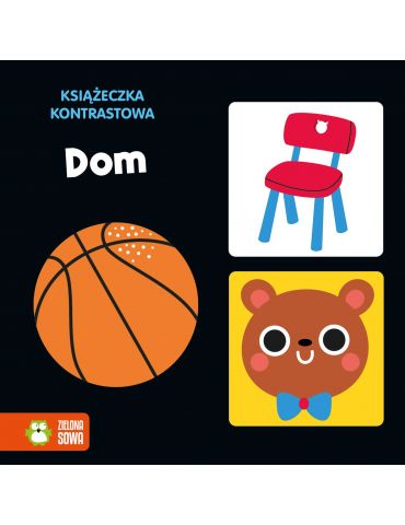 Książeczka Kontrastowa. Dom Zielona Sowa