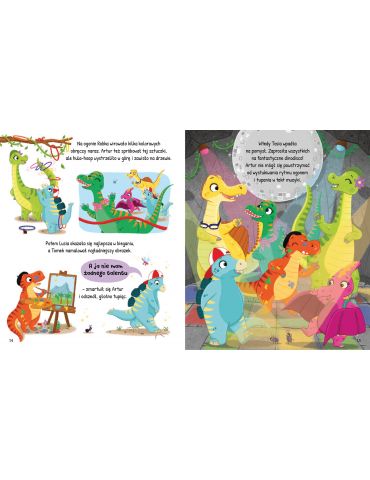 Książeczka Moje bajeczki. O dinozaurach Zielona Sowa