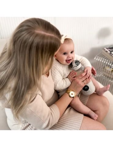 My Baby Bottle Pro Przenośny podgrzewacz do butelek, wody i mleka dla dzieci - biały