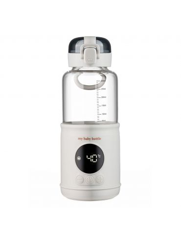 My Baby Bottle Pro Przenośny podgrzewacz do butelek, wody i mleka dla dzieci - biały