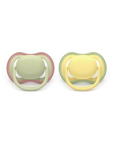 Avent Philips Smoczek uspokajający Ultra air 18m+ Pacifier żółty