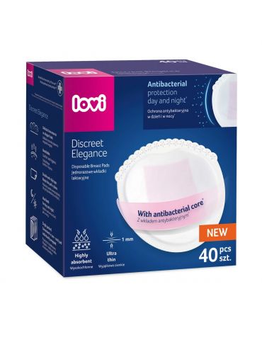 Lovi Wkładki laktacyjne Discreet Elegance 40 sztuk