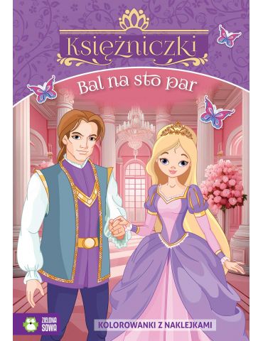 Książeczka Księżniczki. Bal na sto par Zielona Sowa