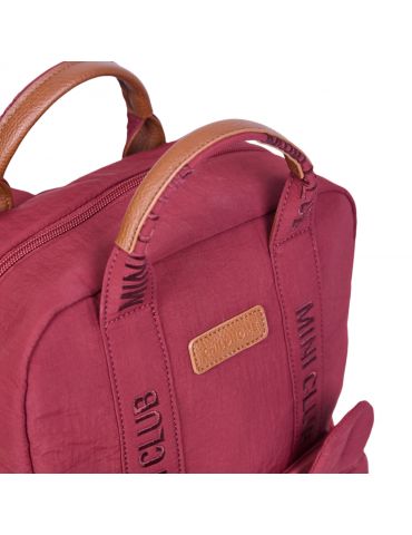 Childhome Plecak dziecięcy Mini Club signature urban burgund