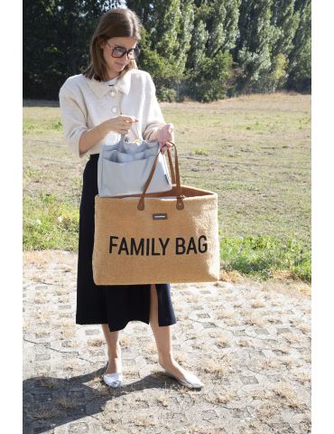 Childhome Torba Family Bag Teddy bear brązowa