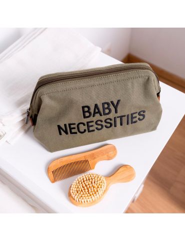 Childhome Kosmetyczka Baby Necessities Kanvas khaki