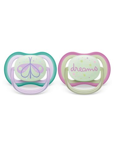 Avent Philips Smoczek uspokajający Ultra Air Night 0-6m Dreams