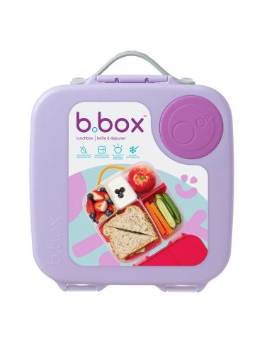 B.box Lunchbox pojemnik z wkładem chłodzącym śniadaniówka Sugar plum