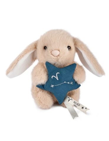 DOUDOU Pluszowy królik ze znakiem zodiaku 12 cm baran