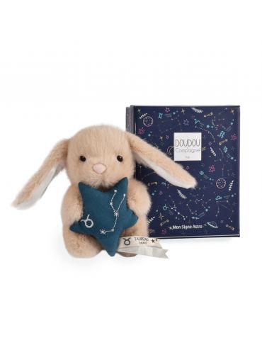 DOUDOU Pluszowy królik ze znakiem zodiaku 12 cm byk