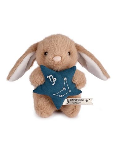 DOUDOU Pluszowy królik ze znakiem zodiaku 12 cm koziorożec