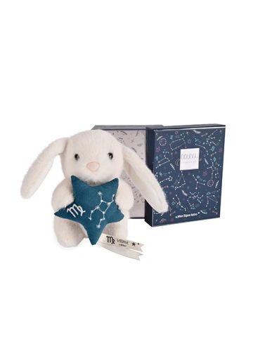 DOUDOU Pluszowy królik ze znakiem zodiaku 12 cm panna