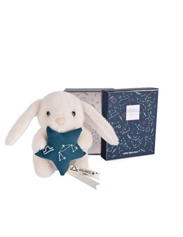 DOUDOU Pluszowy królik ze znakiem zodiaku 12 cm waga