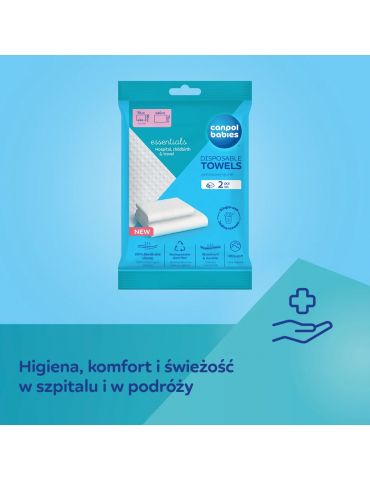 Canpol Babies Ręczniki jednorazowe- zestaw 2 szt.