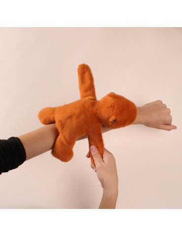 DOUDOU Pluszowa bransoletka slap Kapibara Podcoll Histoire d'Ours 25 cm