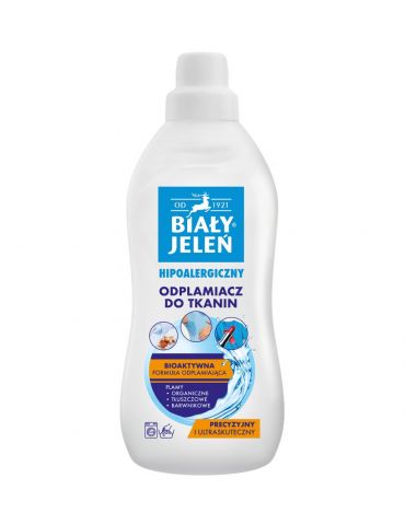 Biały Jeleń Odplamiacz do tkanin hipoalergiczny 1L