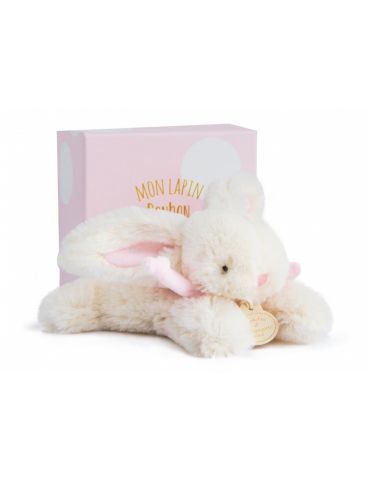 DOUDOU Pluszowy królik Bonbon Doudou et Compagnie 16 cm różowy