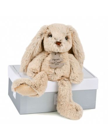 DOUDOU Pluszowy królik Histoire d'Ours 25 cm beżowy