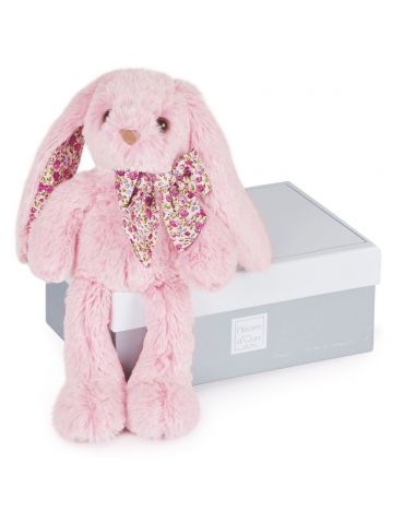 DOUDOU Pluszowy królik Histoire d'Ours 25 cm różowy