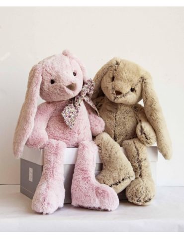 DOUDOU Pluszowy królik Histoire d'Ours 40 cm beżowy