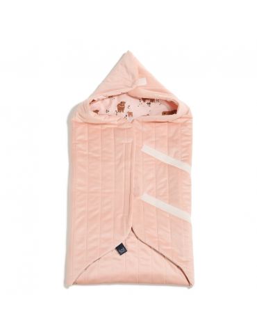 La Millou Kocyk do fotelika samochodowego bawełna velvet multi ( MOO MEADOW )