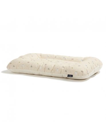 La Millou Kokon niemowlęcy gniazdko bawełniane velvet  ( BEBE MINGON VANILLA )