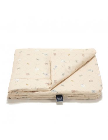 La Millou Kołdra bawełniana M 80X100 ( BEBE MIGNON VANILLA )