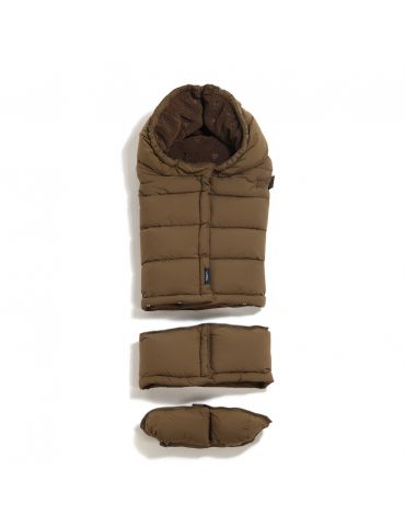 La Millou Śpiworek do wózka nordic combo brown