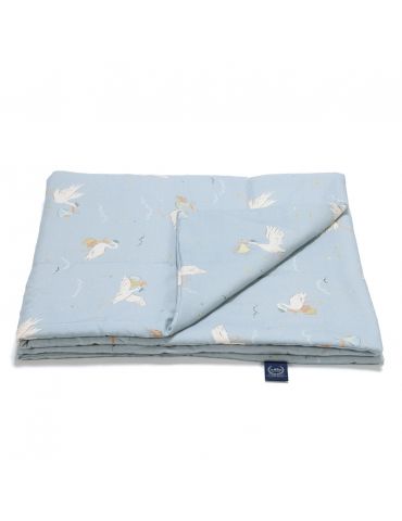 La Millou Kołdra bambusowa M 80x100 ( BEBE MIGNON BLUE )