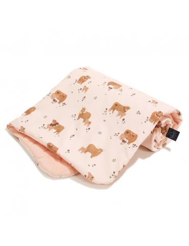 La Millou Ciepły koc bawełniany velvet M ( MOO MEADOW )