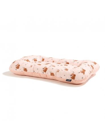La Millou Kokon niemowlęcy gniazdko bawełniane velvet  ( MOO MEADOW )