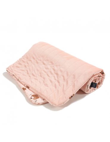 La Millou Ciepły koc bawełniany velvet L 110x140 ( MOO MEADOW )