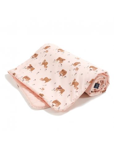 La Millou Ciepły koc bawełniany velvet L 110x140 ( MOO MEADOW )