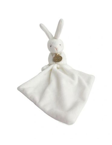 DOUDOU Przytulanka królik z kocykiem Doudou et Compagnie naturalny